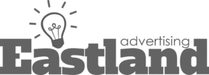 Eastland Advertising logo with a lightbulb icon